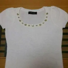 パフスリーブ 長袖 ニット