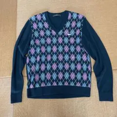 アーガイル ニット