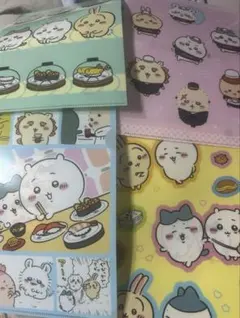 ちいかわ くら寿司コラボ クリアファイル (2セット目)