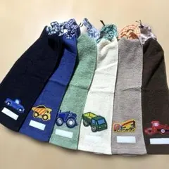 220.おりこうエプロン　おりこうタオル　タオルエプロン　6枚組　乗り物　男の子