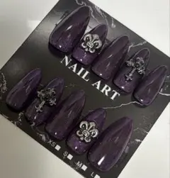 ♡現品限り 量産型 ギャル クロム ネイルチップ♡