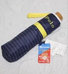新品タグ付き【ポロラルフローレン】1級遮光 晴雨兼用 折り畳み傘 紺のサムネイル