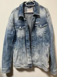 GUESS デニムジャケット 淡いブルー