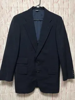 【激レア80s】日本製 ラルフローレン 最高級スーツ 紺のサムネイル