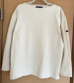 無地 ボートネック ロングスリーブ Tシャツ セントジェームス