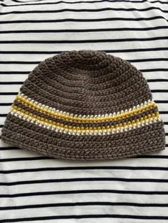 クラッシャーハット バケットハット ハンドメイド