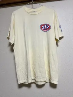 JERZEES STP 企業ロゴ Tシャツ M ライトイエロー バックプリント