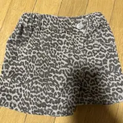 ヒョウ柄　キュロット　スカート 18-24ヶ月