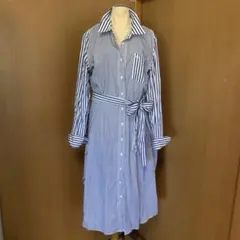 タグ付✨マリナリナルディ マリンストライプ ロングワンピース