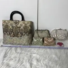 レトロ　ビーズバックのセット出品