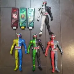 仮面ライダーW ソフビ　4体セット