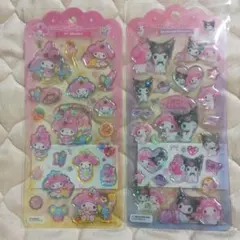 ドロップジェリーシール マイメロ クロミ 2枚セット