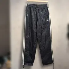 00s adidas ナイロンパンツ アディダス　ネイビー