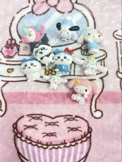 ちいかわ サンリオ マスコットフィギュアセット