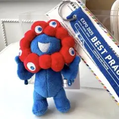 大阪関西万博BEST PRACTICESリボンキーリングとボールチェーンAミャク