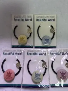 ARASHI Beautiful World ヘアゴム 5個セット