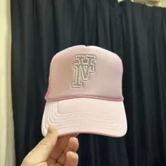 OTTO ピンクキャップ ロゴ刺繍入り