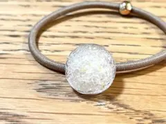 レジンヘアゴム　ハンドメイド　No.1204