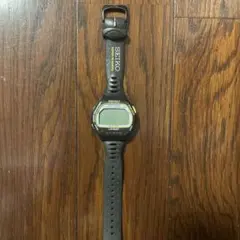 SEIKO デジタル腕時計 ブラック