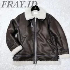 【新品未使用品】FRAY I.D フレイアイディー シングルボンバージャケット FRAY I.D（フレイアイディー）の「シングルボンバージャケット