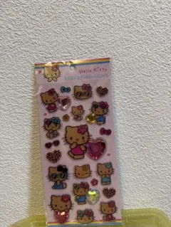 キラキララインストーンシール　キティ