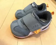 ASICS ベビーシューズ 13.5cm グレー