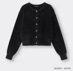 GU シャイニークルーネックカーディガンXL