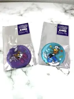 新品未使用　デイジー＆ドナルド 缶バッジセット　まじかる百貨店