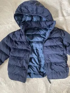 ユニクロ ライトウォーム パテッド パーカー キッズ 130