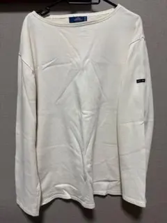 セントジェームス　SAINT JAMES コットン長袖カットソー ホワイト　T6