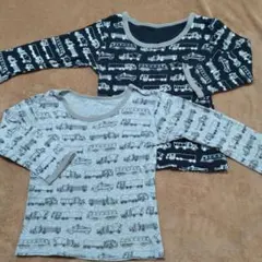 西松屋　長袖肌着　100cm　2点セット