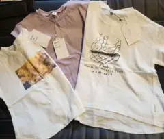 おまとめ　新品タグ付き　F.O. Tシャツ３枚セット 110のサムネイル