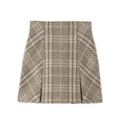 Sustainableロービングチェックミニスカート