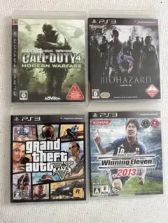 PS3ソフト4本セット】デビルメイクライ4 / グランツーリスモ5 他