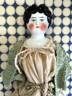 アンティーク♡チャイナヘッド大１６センチ チャイナヘッド ドール お人形 アンティークドール アンティーク