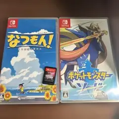 Switchソフトまとめ売りポケットモンスターソードシャイニングパールなつもん