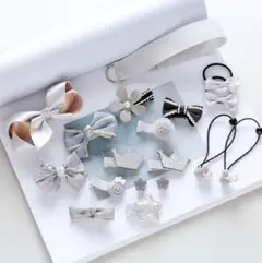 ヘアアクセサリー　17点セット　女の子　ベビー　赤ちゃん