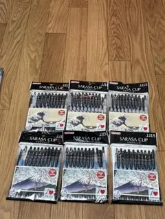 ZEBRA サラサクリップ 10本セット 和柄 浮世絵 富士山
