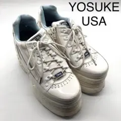 スニーカー レディース 23.5 YOSUKE USA ヨースケ 厚底 シューズのサムネイル