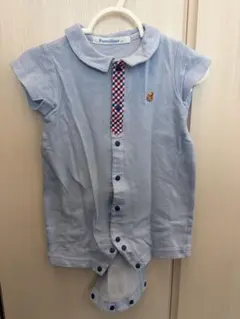 familiar 襟付きロンパース