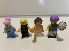 レゴミニフィグ　美容院　4体セット