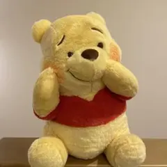 ディズニー プーさん 照れ隠し　ぬいぐるみ 約35cm