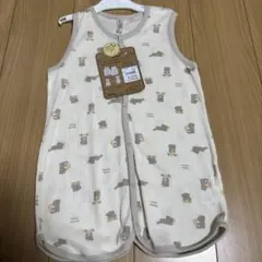 新品 スリーパー クマ柄