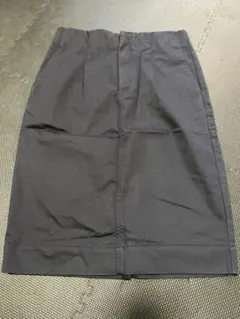 〈送料込〉GLOBALWORK ネイビー ひざ丈 スカート