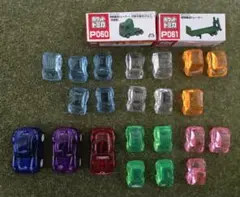 ポケットトミカP060:P061/ミニカー22台