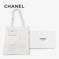 P742 新品未使用 シャネル ノベルティ ロゴ入り トートバッグ レディース