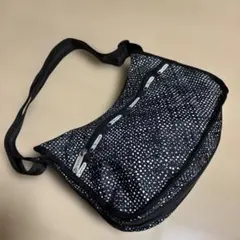 タイムセール☆Lesportsac ミニポーチ付きドット柄 ショルダーバッグ