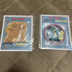 トムとジェリー 一番くじ H賞とF賞 ラバーセクション＆ステーショナリーセット