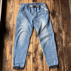 GRAMICCI オッシュマンズ別注 ストレッチデニムリブパンツ