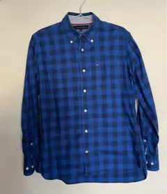 TOMMY HILFIGER チェックシャツ　Custom fit Sサイズ